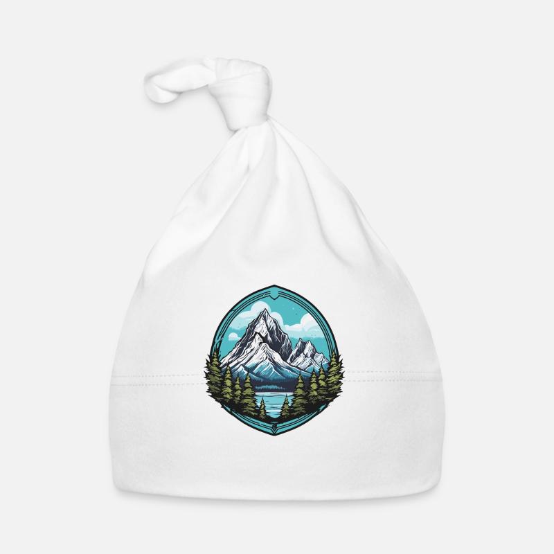 Mountains 4 Organic Baby Cap