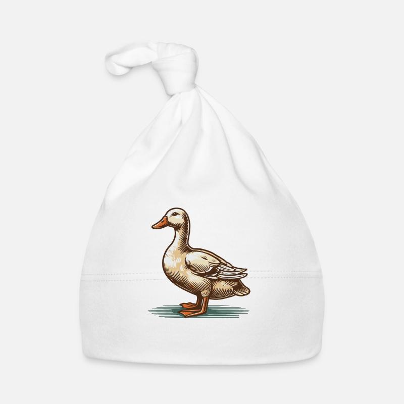 Ente Baby Bio-Mütze