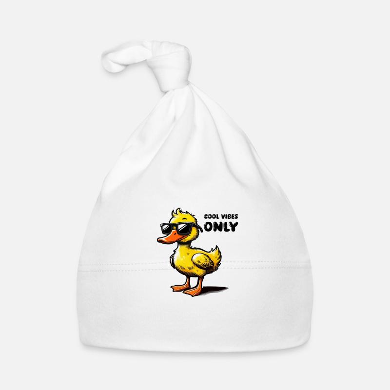 Duck Comic Organic Baby Cap
