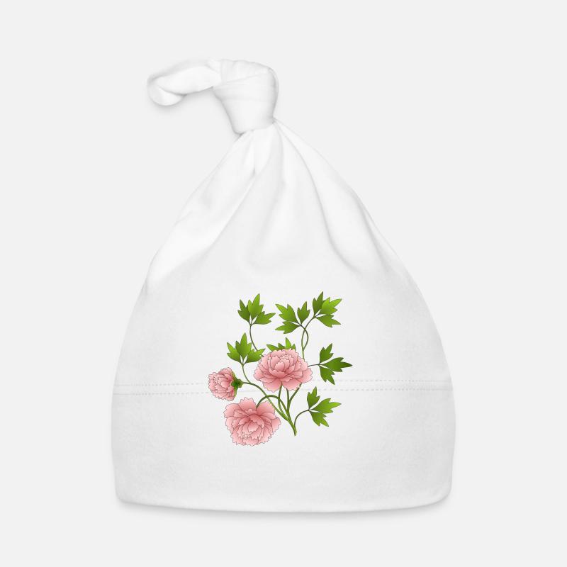 Flowers Organic Baby Cap