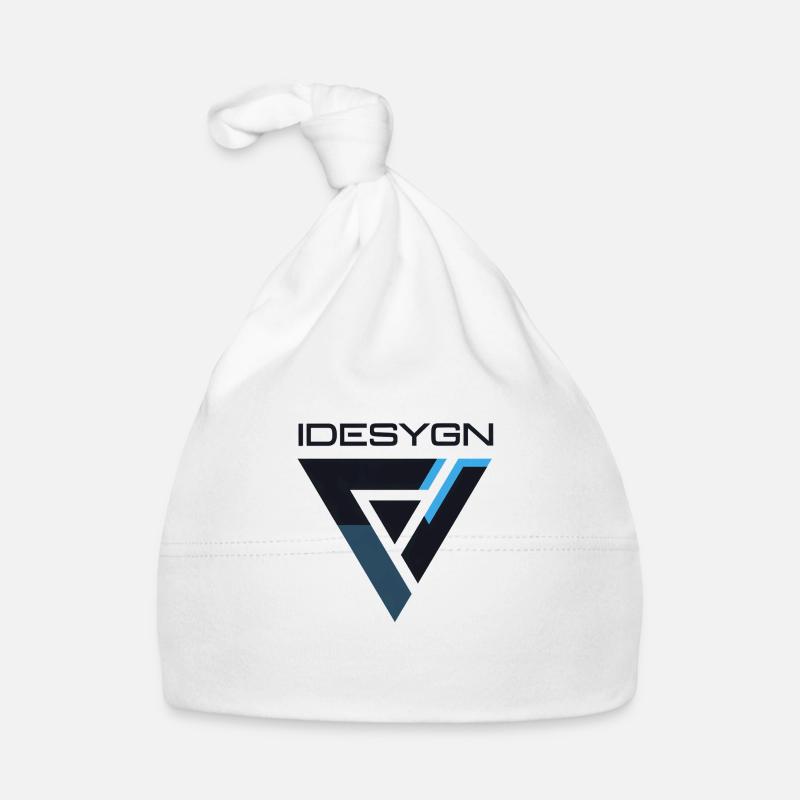 Futuristic-iconic-logo Organic Baby Cap