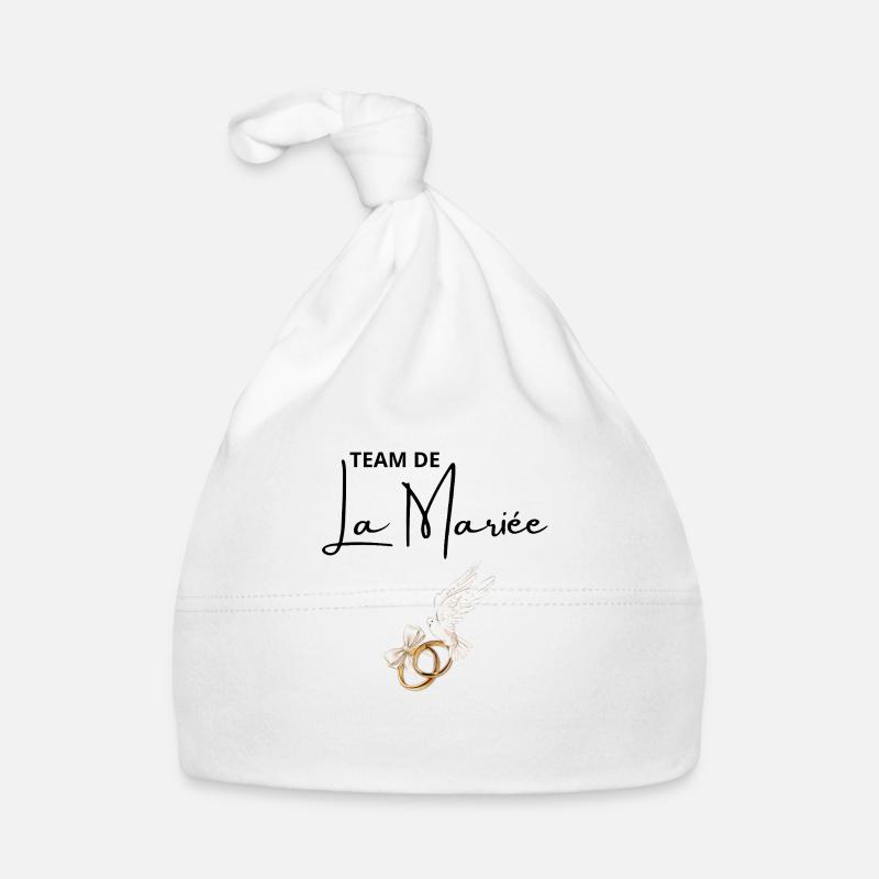 Bride's Team Organic Baby Cap