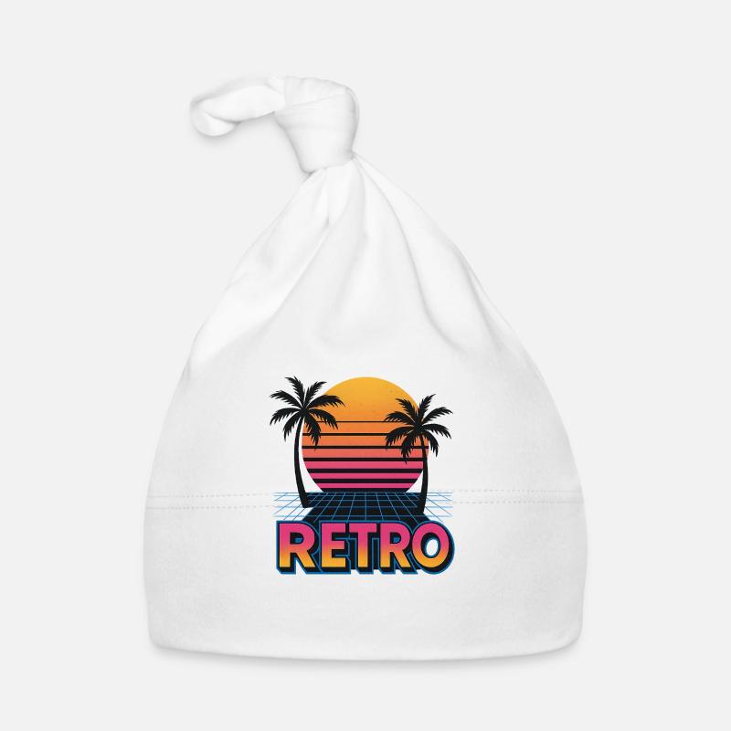 Retro Organic Baby Cap