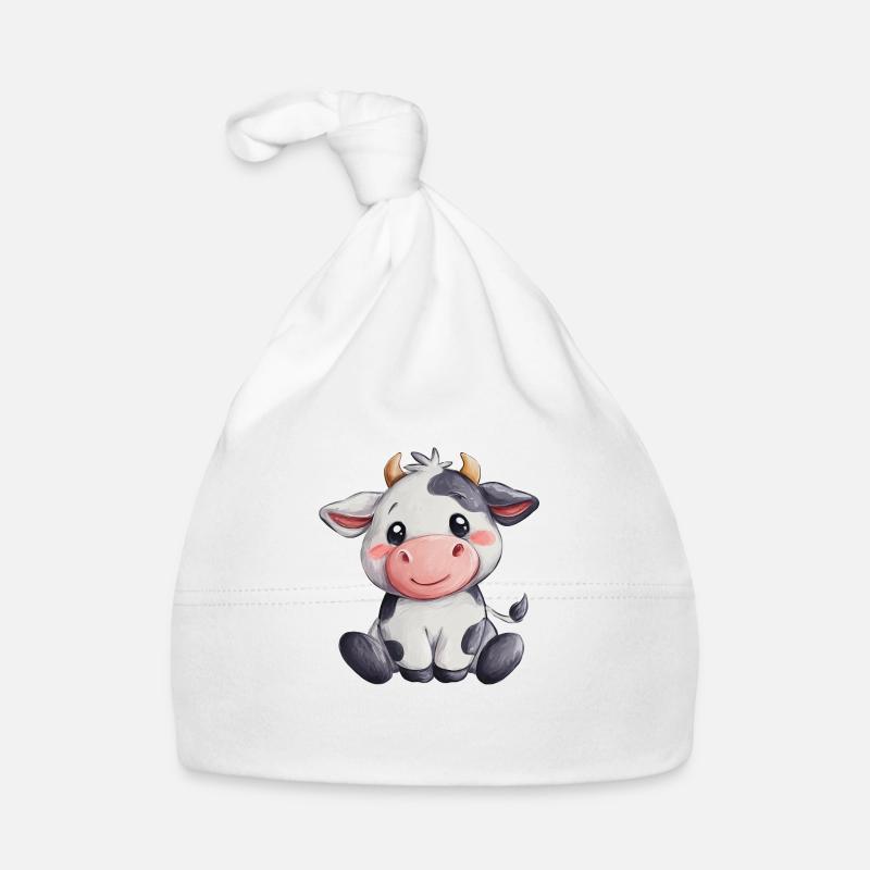 Mignon bébé vache Bonnet bio Bébé