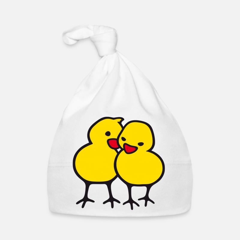 chicks in love (a) Organic Baby Cap