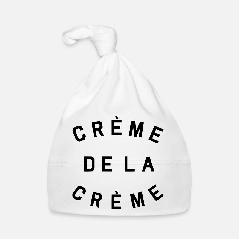 CREME DE LA CREME - Bonnet bio Bébé - blanc