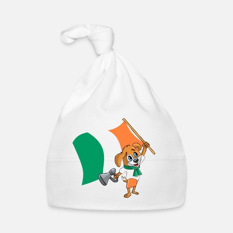 Irlande fan chien Bonnet bio Bébé