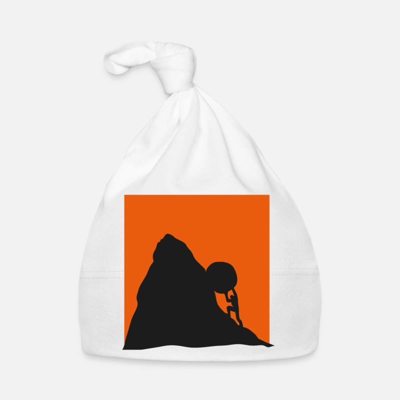 sisyphe - Bonnet bio Bébé - blanc