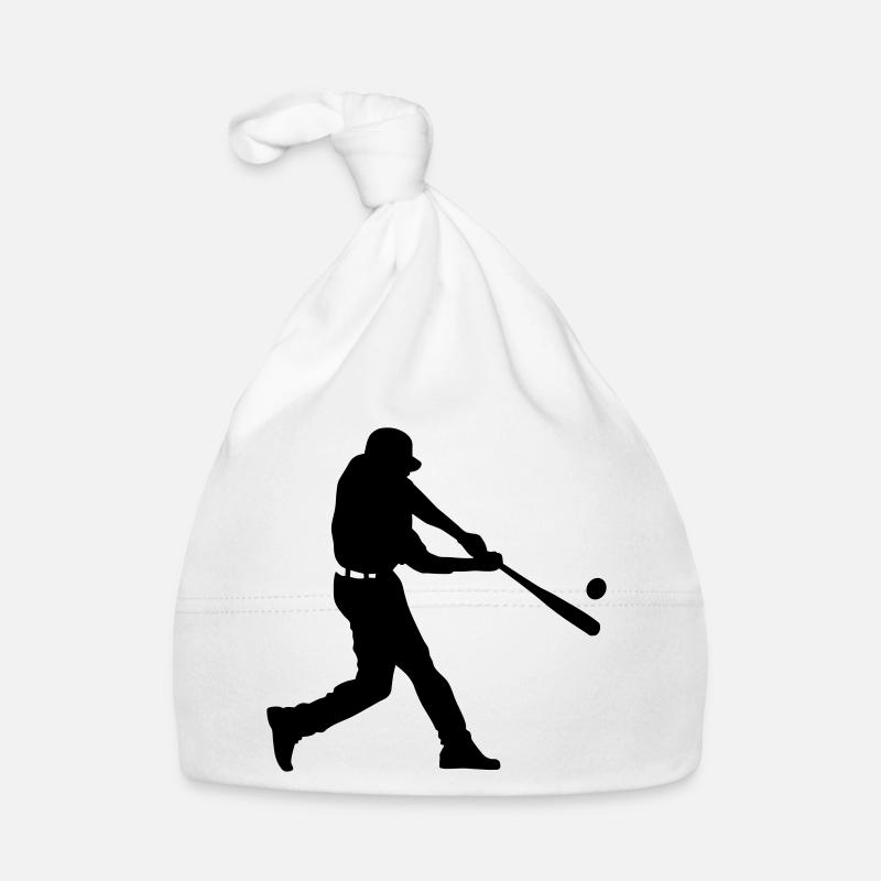 Baseball - Baby Bio-Mütze - Weiß