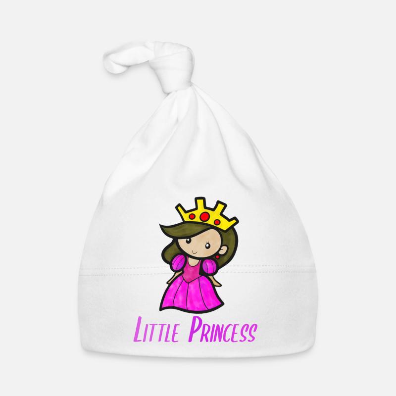 Pink Little Princess Baby Bio-Mütze