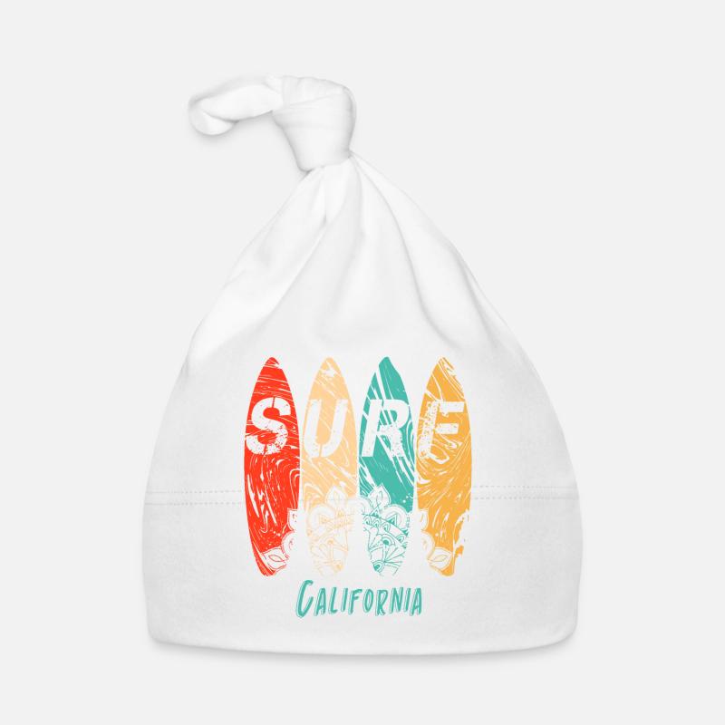 Surf Californie Bonnet bio Bébé