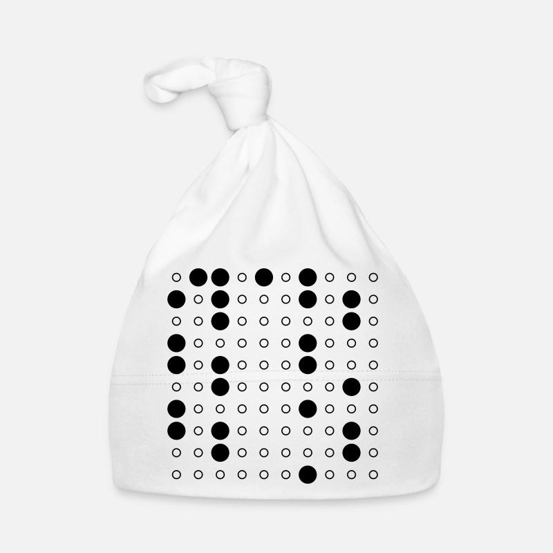 Nerdy Design "Primzahlen" bis 100, Version 2/prim Baby Bio-Mütze