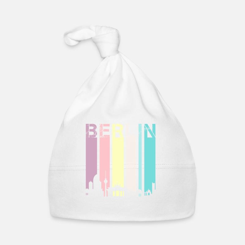 Berlin - Baby Bio-Mütze - Weiß