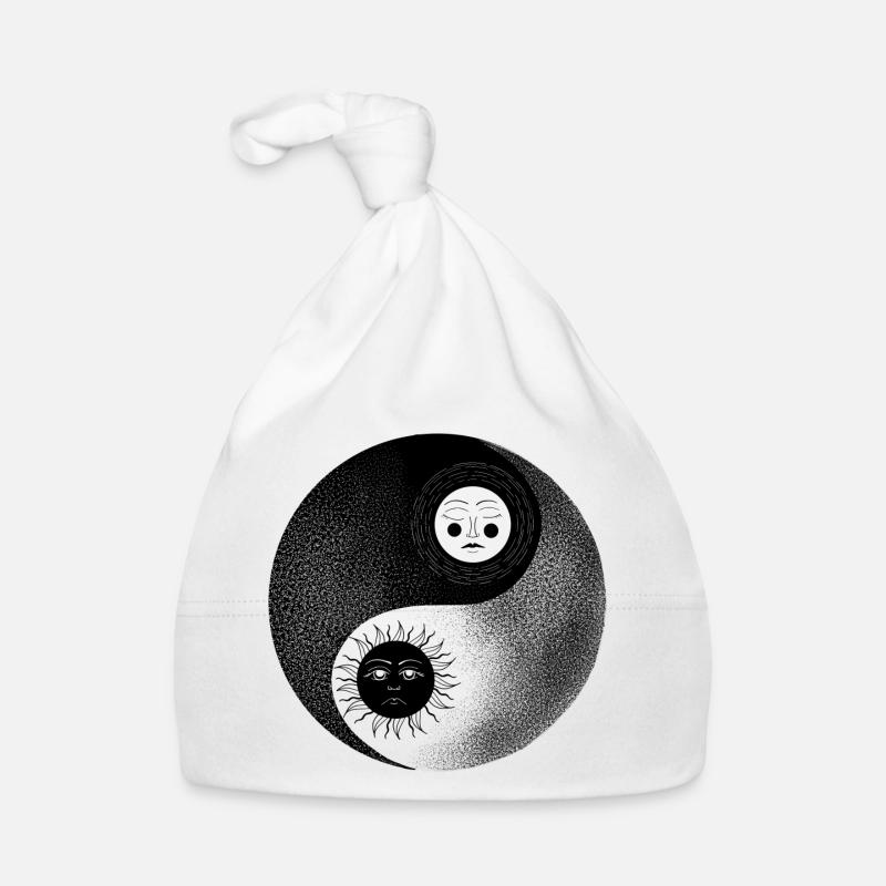 Yin Yang 2 Organic Baby Cap