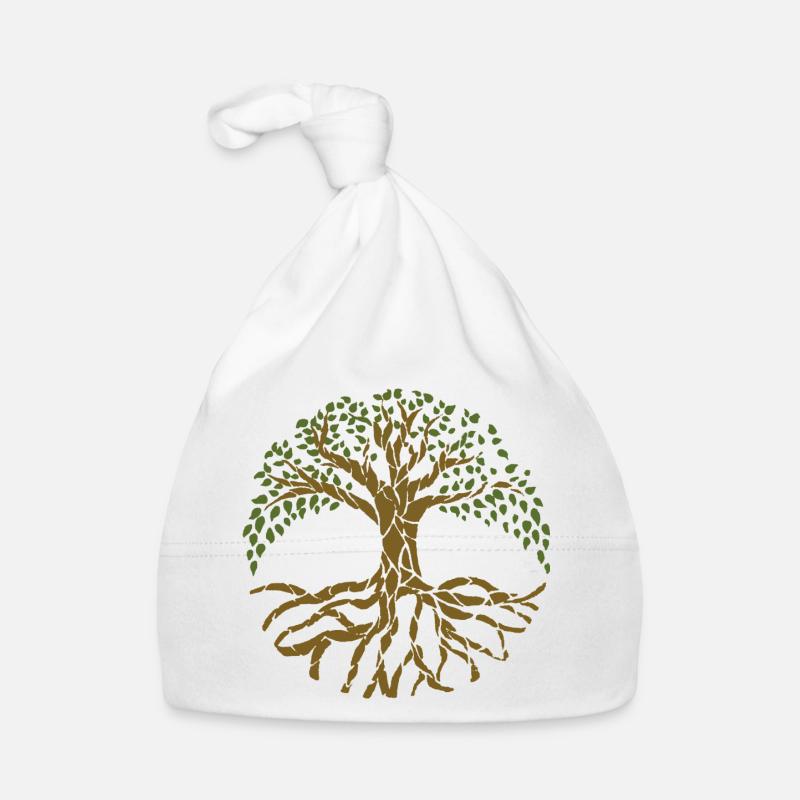 Arbre de la vie Bonnet bio Bébé