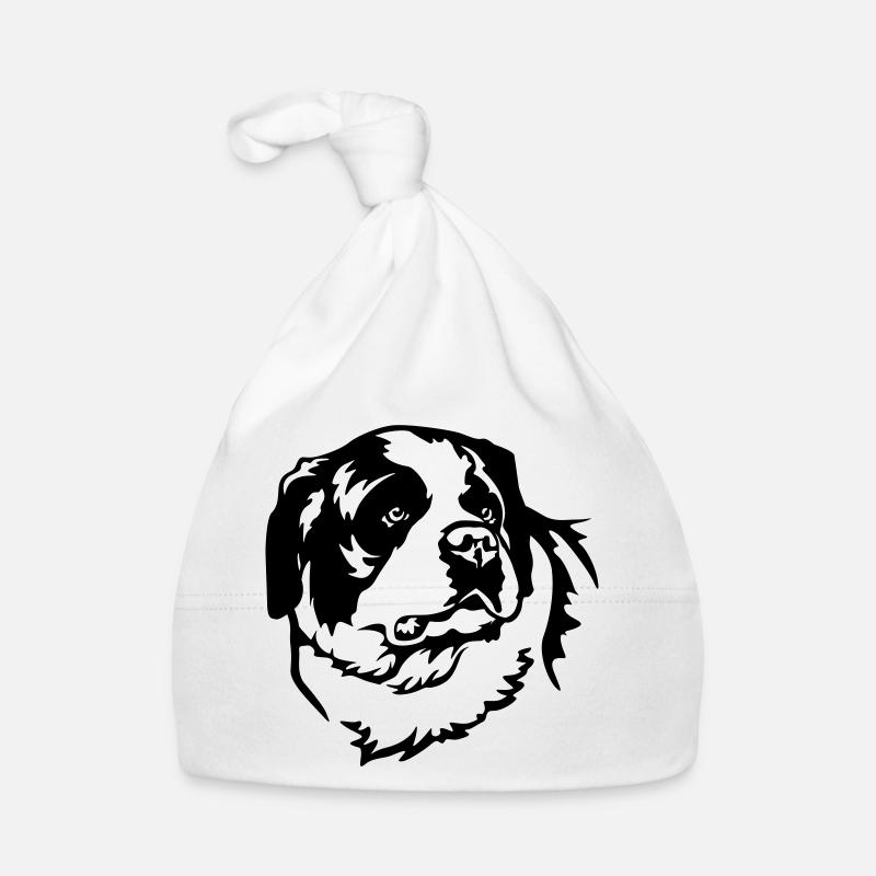 St. Bernard's Head Organic Baby Cap