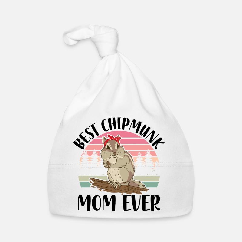 Streifenhörnchen Baby Bio-Mütze