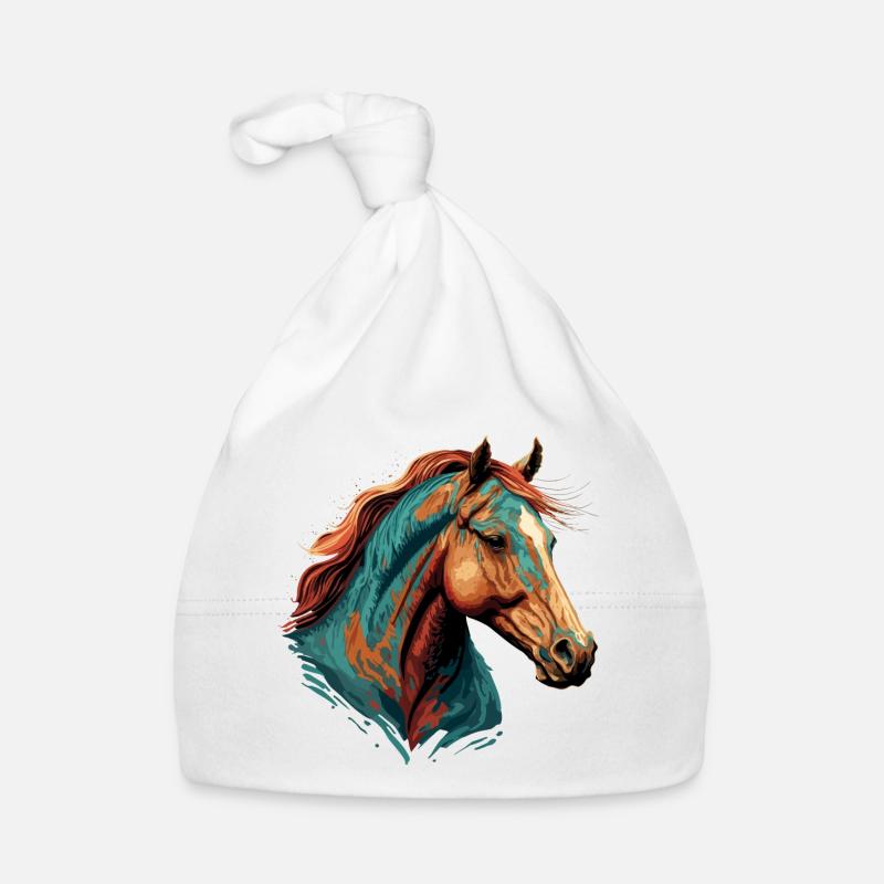 Mare Head Organic Baby Cap