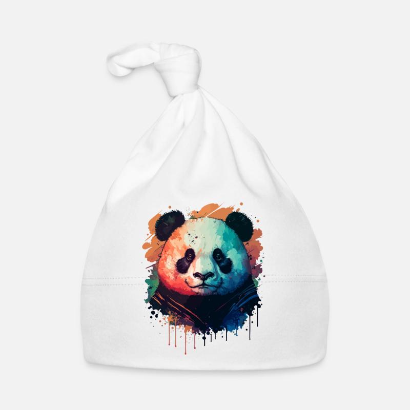 Conception de panda Bonnet bio Bébé