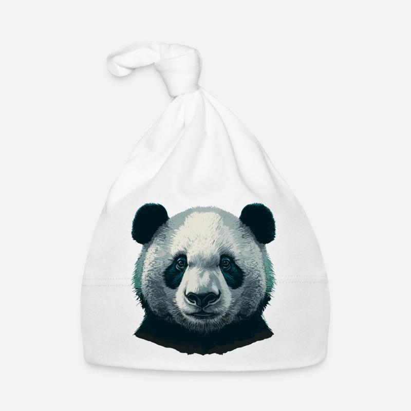 Strange Panda Organic Baby Cap
