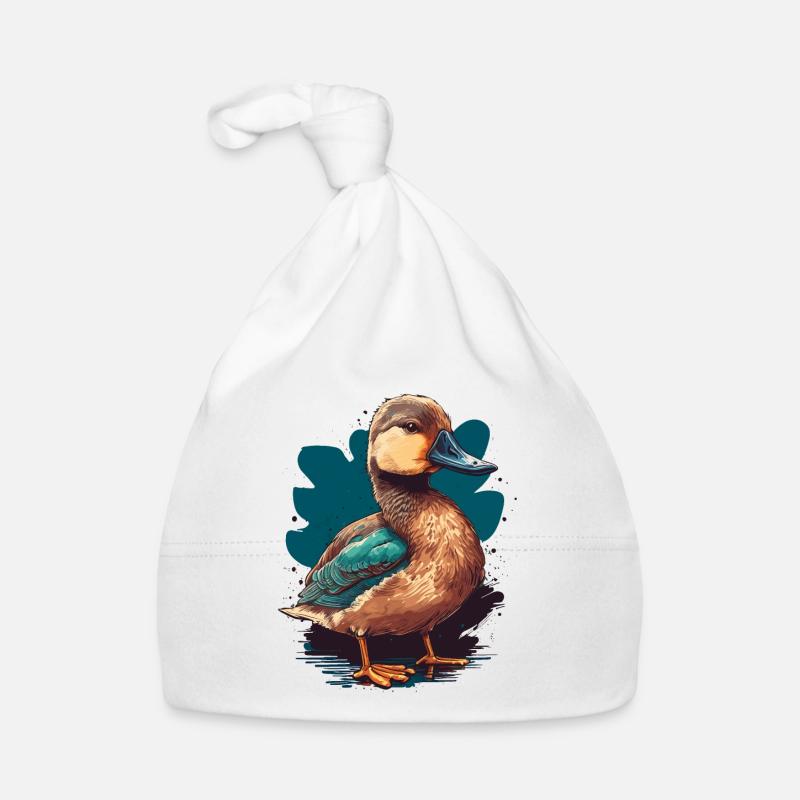 Small Duck Organic Baby Cap