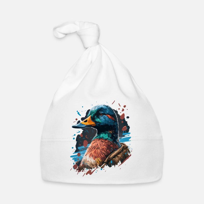 Hunter Duck Organic Baby Cap