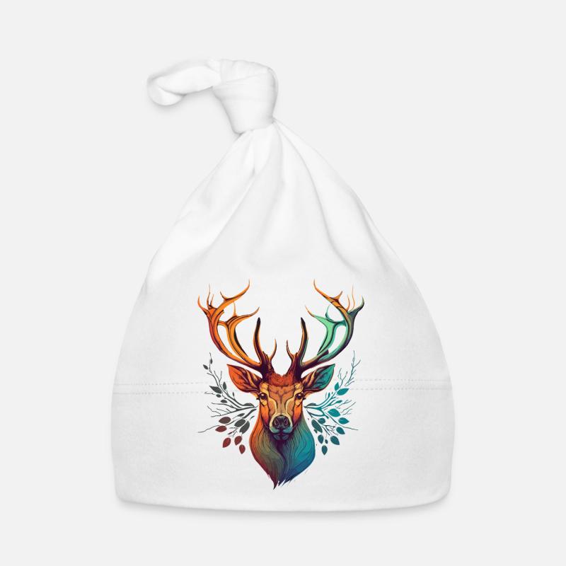 Cute Deer Organic Baby Cap