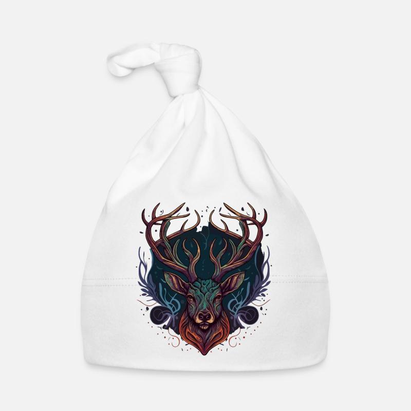 Deer Bow Hunter Organic Baby Cap