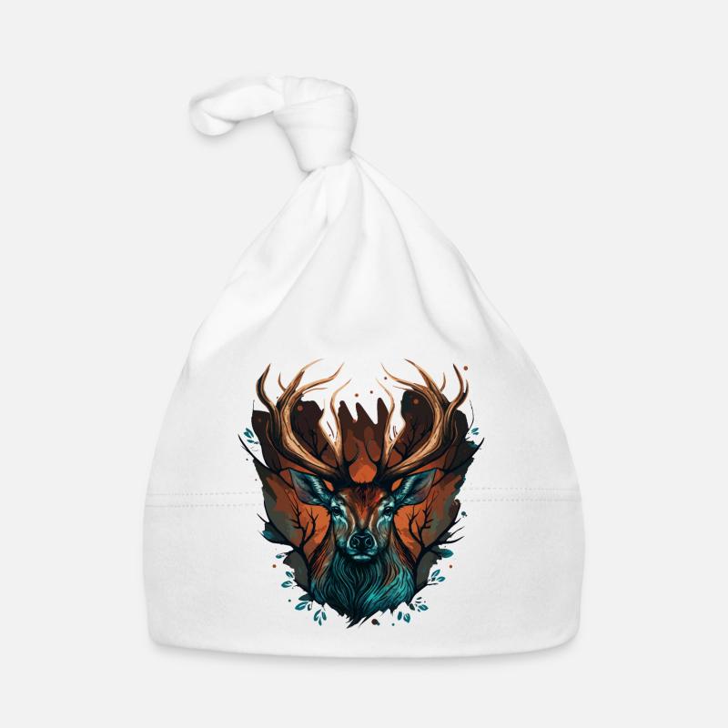 Deer Hunting Organic Baby Cap