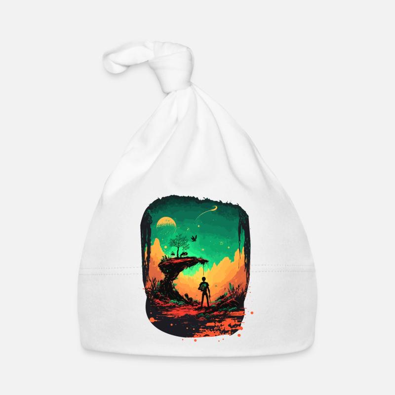 my artwork Organic Baby Cap