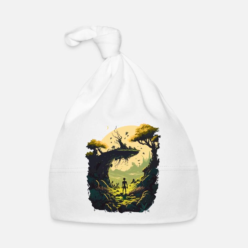 Beau paysage Bonnet bio Bébé