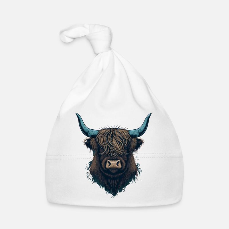 Yak Face Organic Baby Cap