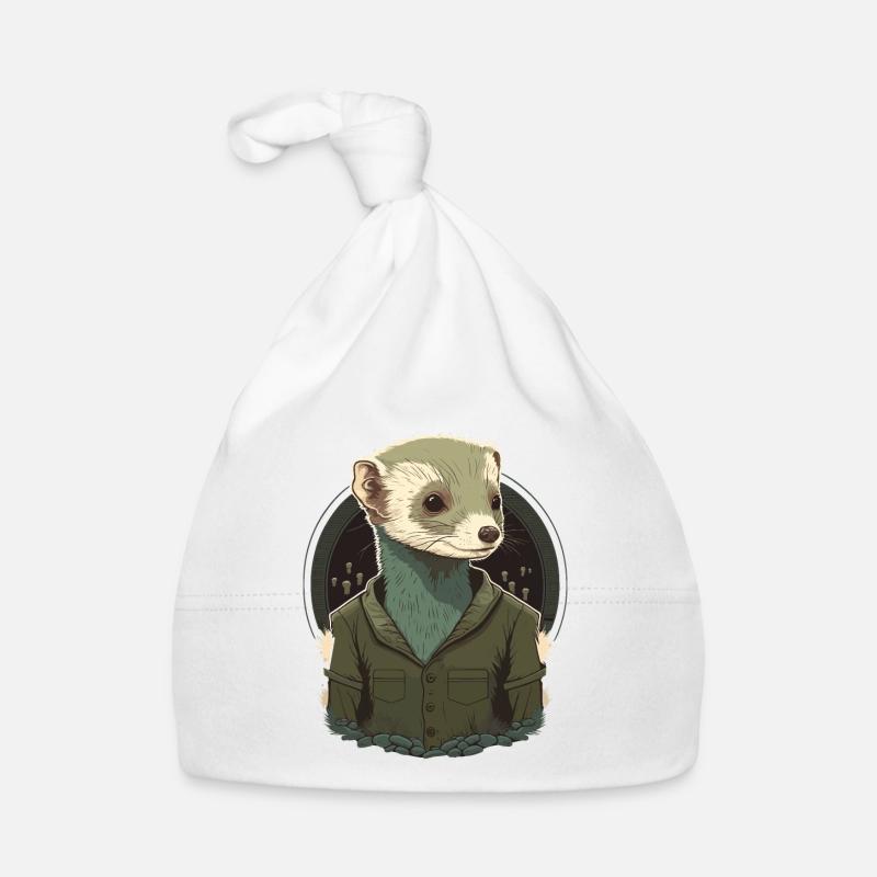 Frettchen-Entdecker Baby Bio-Mütze