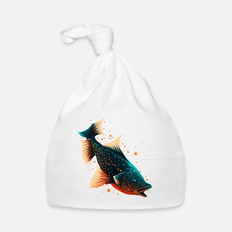 Amour du poisson Bonnet bio Bébé
