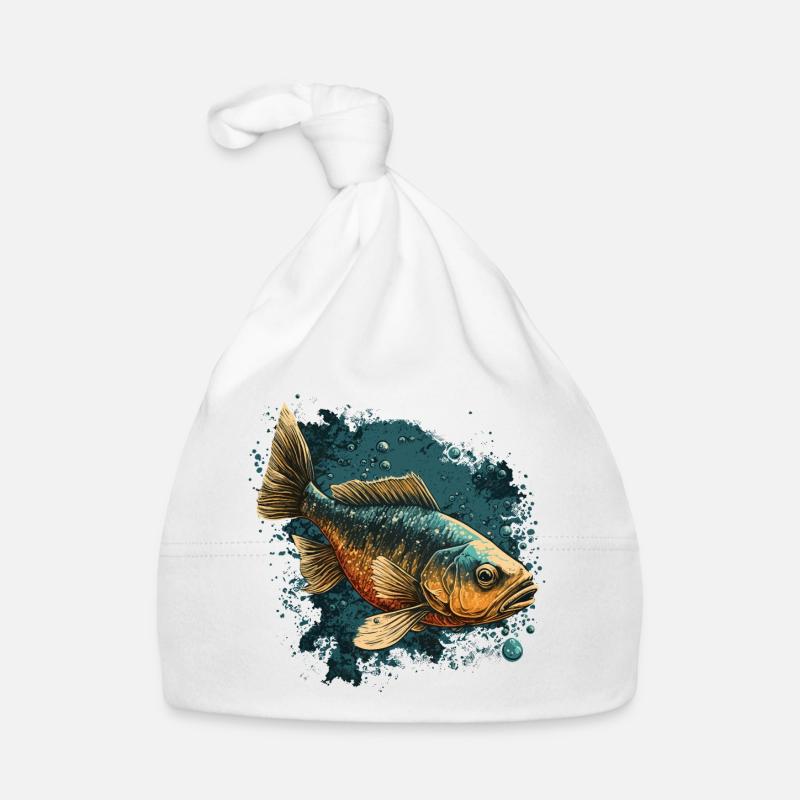 Poisson bar Bonnet bio Bébé