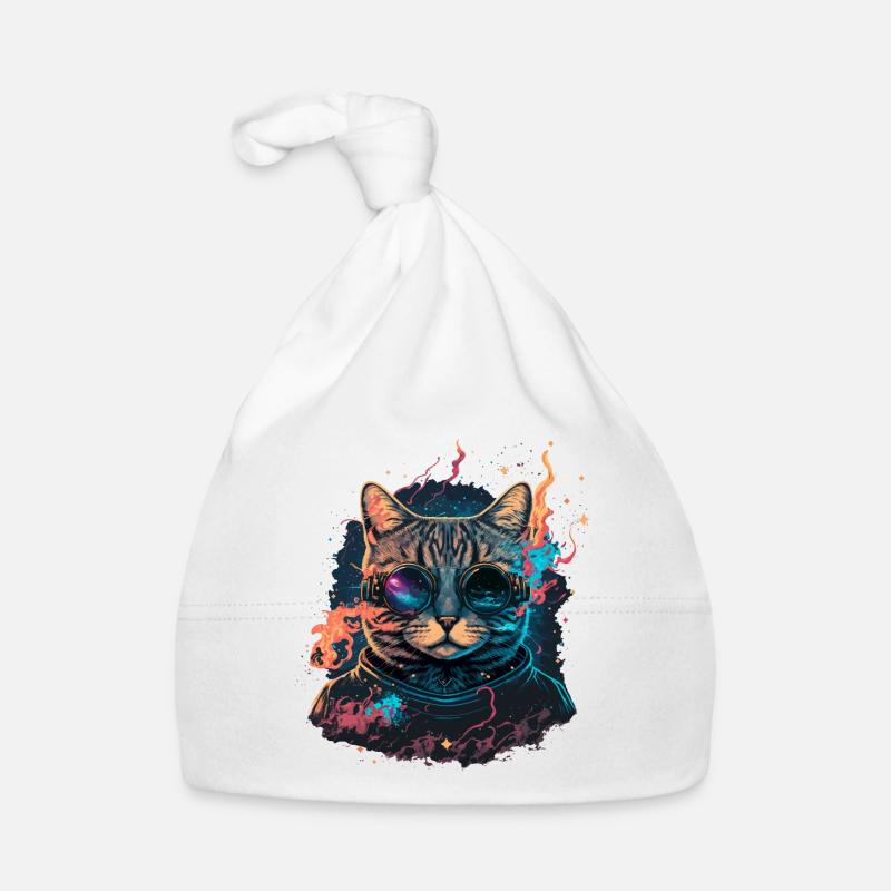 Chat Galaxy Bonnet bio Bébé