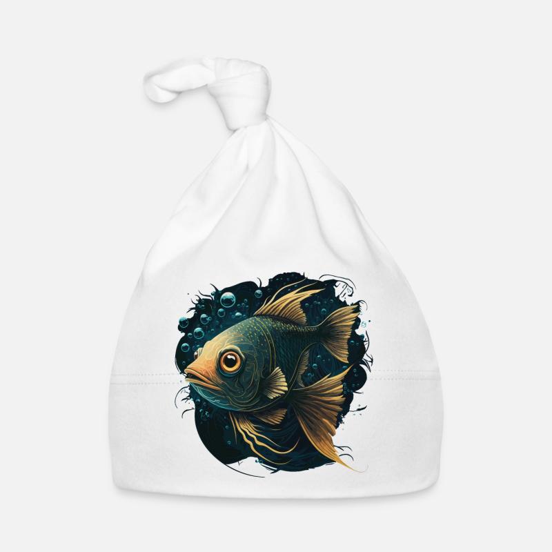 Poisson mignon Bonnet bio Bébé