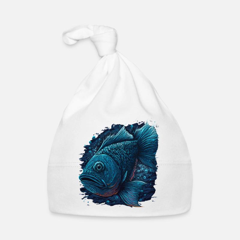 Poisson vraiment moche Bonnet bio Bébé