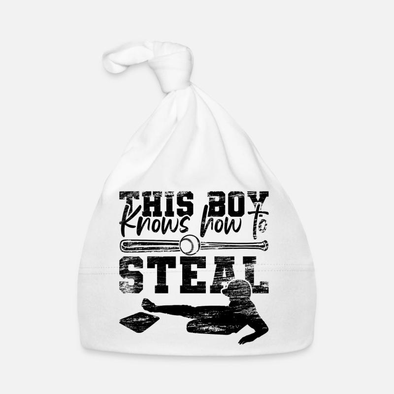 Garçon de baseball Bonnet bio Bébé