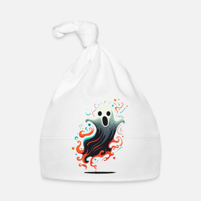 Ghost Art Organic Baby Cap