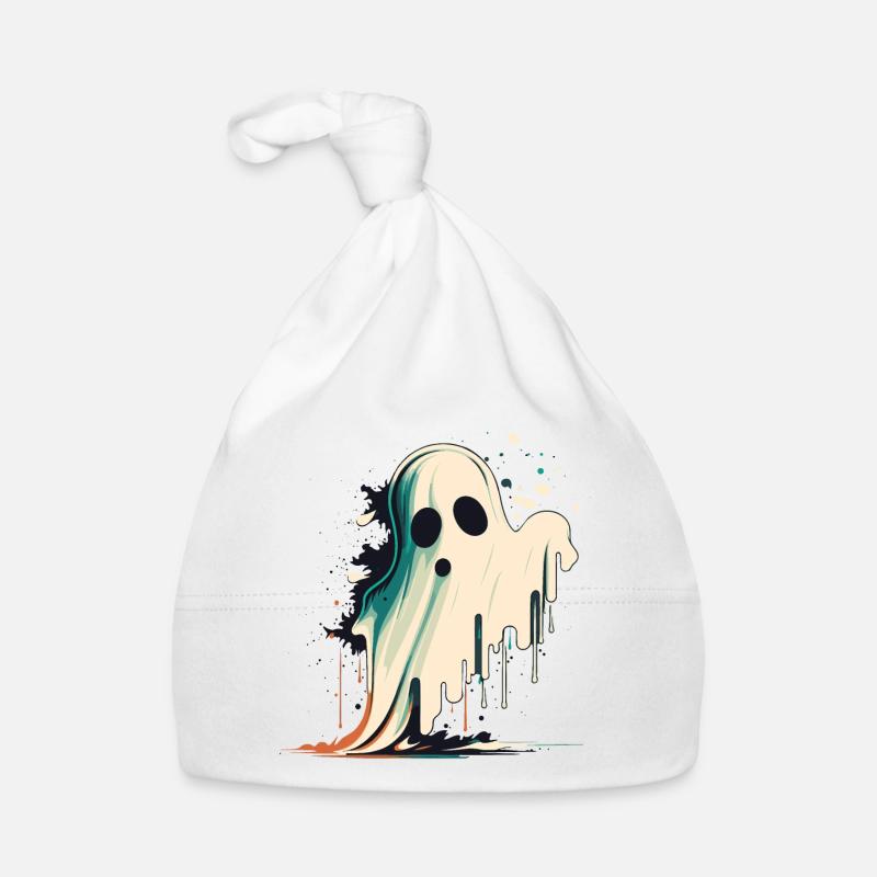 Melting Ghost Organic Baby Cap