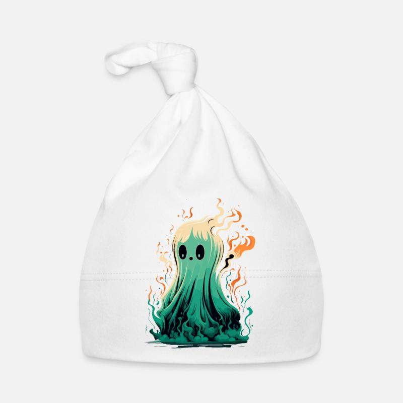 Fantôme en feu Bonnet bio Bébé