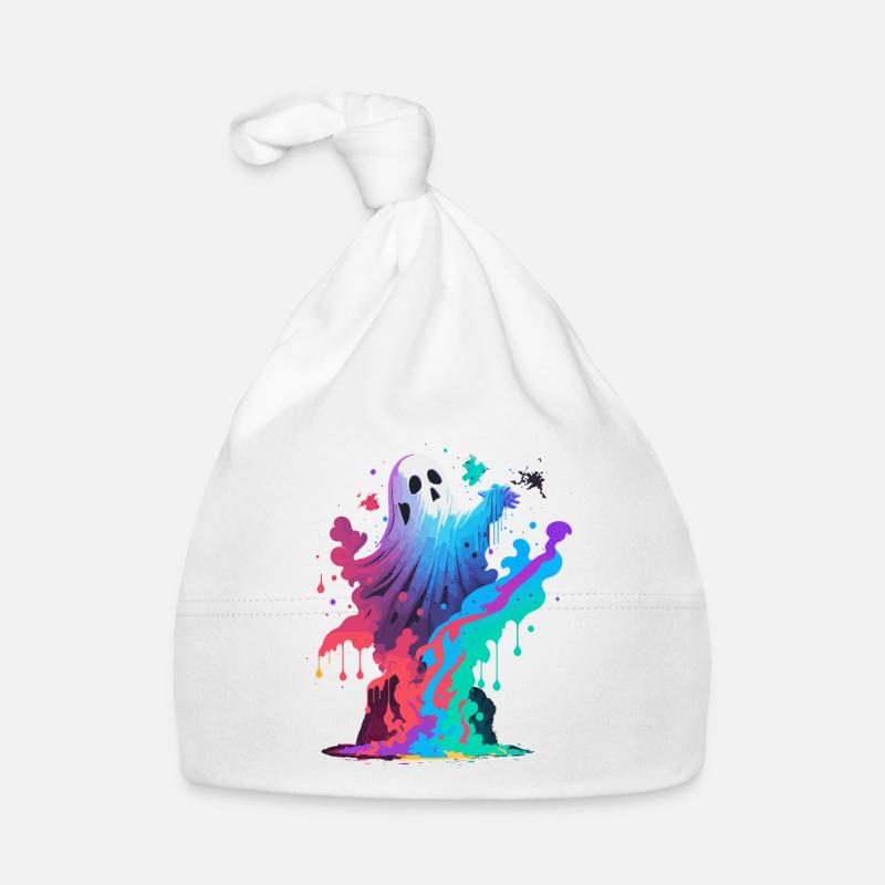 Fantôme dansant Bonnet bio Bébé