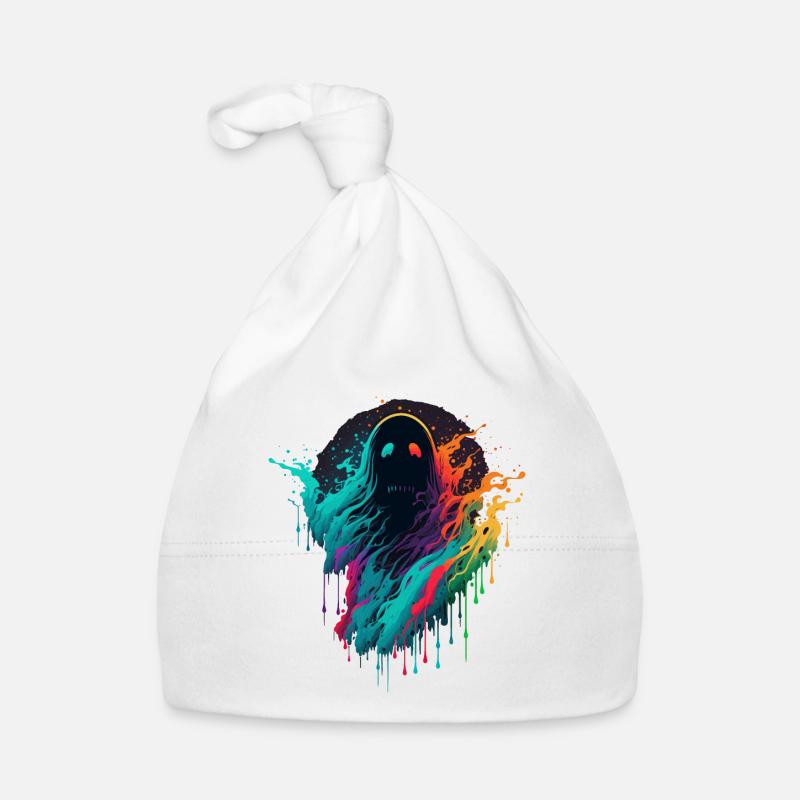 Ghost Head Organic Baby Cap