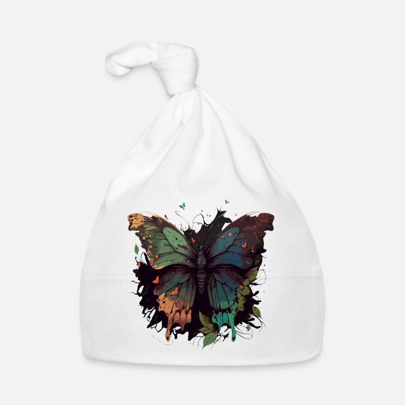 Papillon volant Bonnet bio Bébé