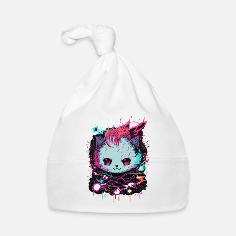 Nicht von dieser Welt Katze Baby Bio-Mütze