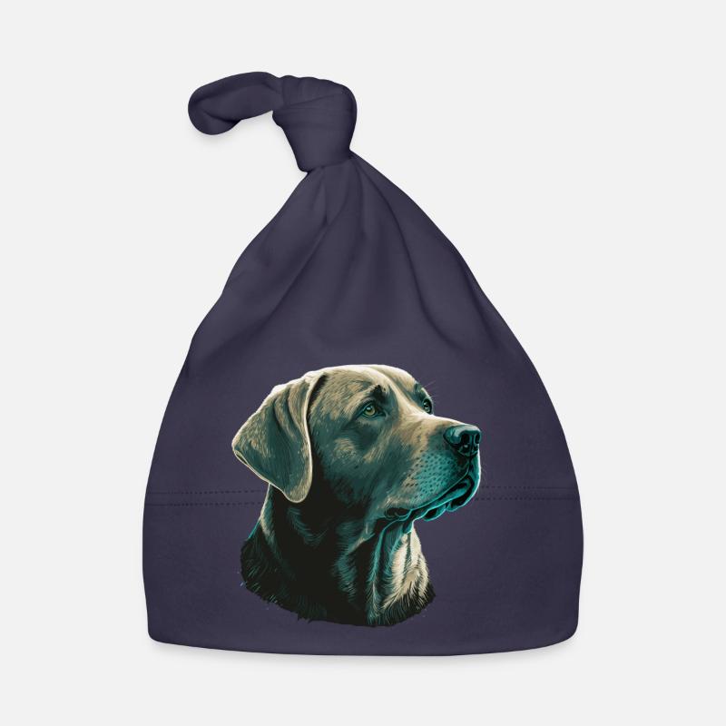 Labrador retriever brillant Bonnet bio Bébé