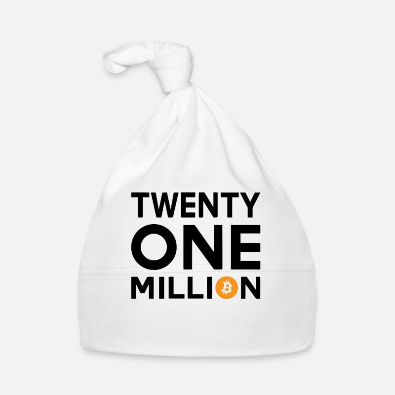 Bitcoin Twenty One Million Baby Bio-Mütze