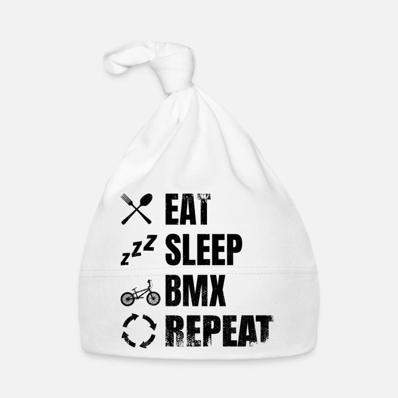 BMX Cyclist Routine Organic Baby Cap