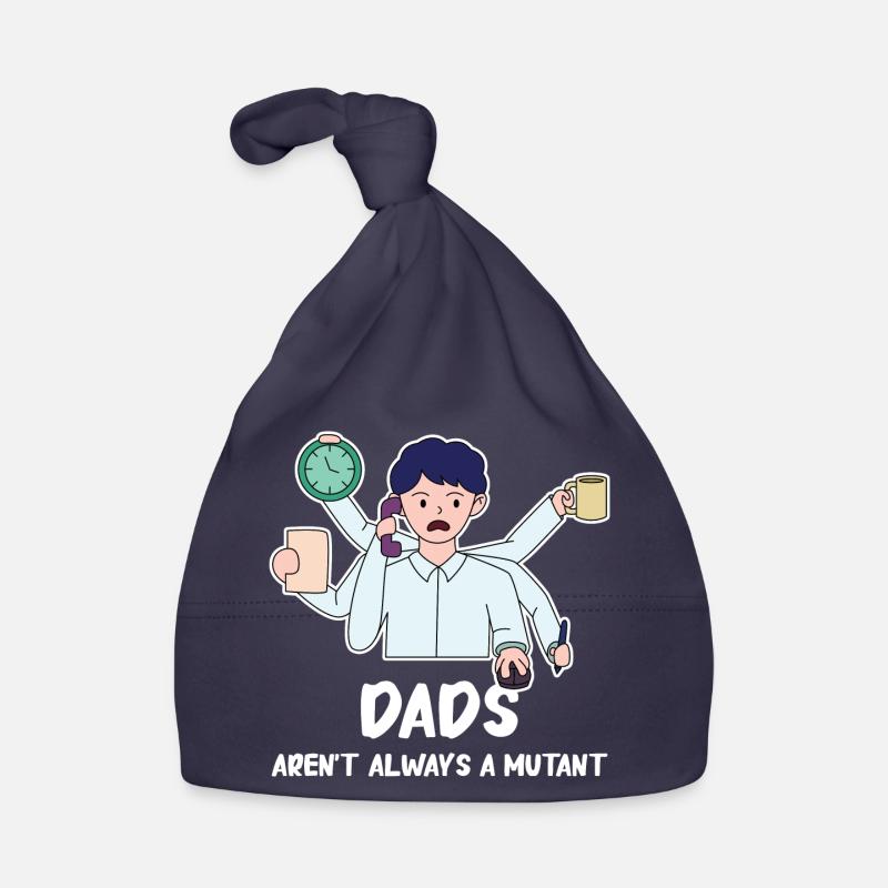 Father's Day strong design Organic Baby Cap